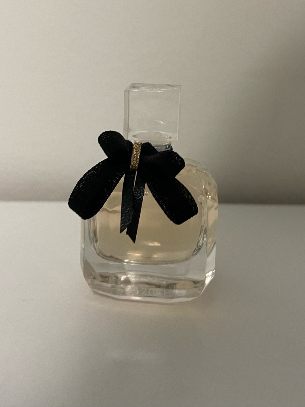 Yves Saint Laurent YSL Mon Paris Miniature EDP Splash 7.5ml / 0.25 oz with Bow